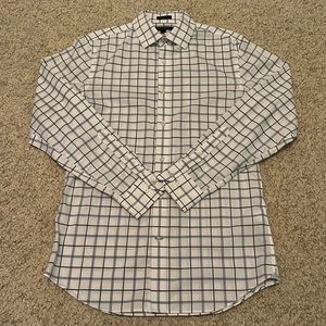 Men’s Banana Republic Plaid Button Down | Grant Fit Non-Iron | Size Small